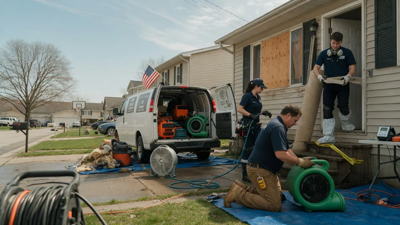 Water Damage Restoration in Gillett, TX near me